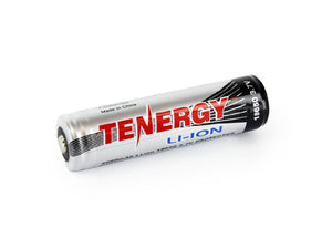 Tenergy Li-Ion 18650 3.7V 2600mAh Button Top Rechargeable Battery